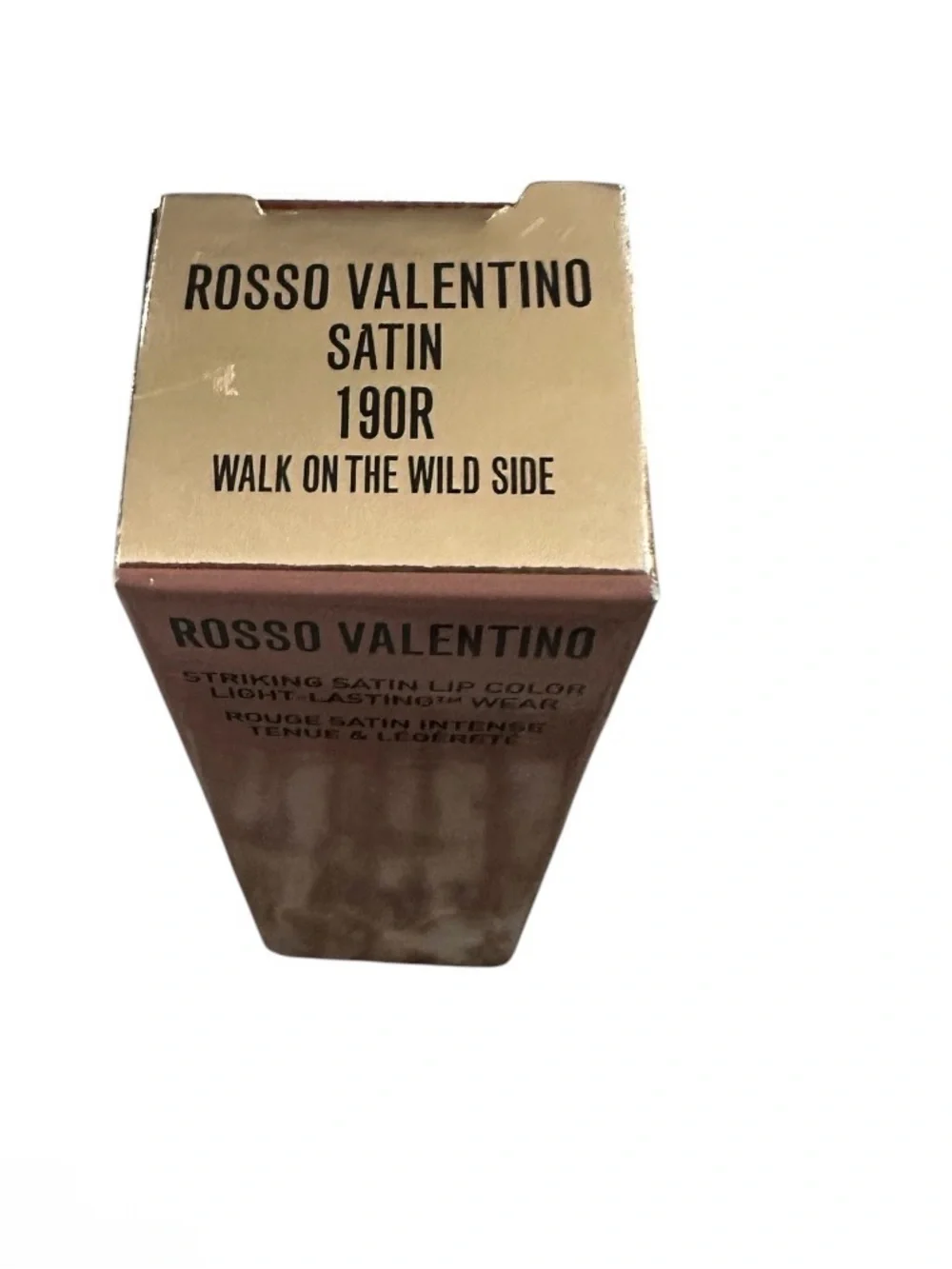 Valentino Rosso Valentino Satin Lipstick - Nude Pink- walk on the wild side.